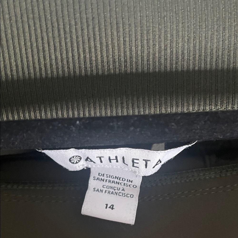 Athleta Dark Olive Trousers